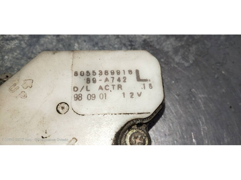Recambio de motor cierre centralizado delantero izquierdo para nissan almera (n15) competence (1998) referencia OEM IAM 80553899