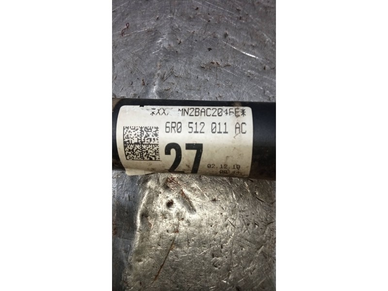 Recambio de amortiguador trasero izquierdo para audi a1 (8x) attraction referencia OEM IAM 6R0512011AC  