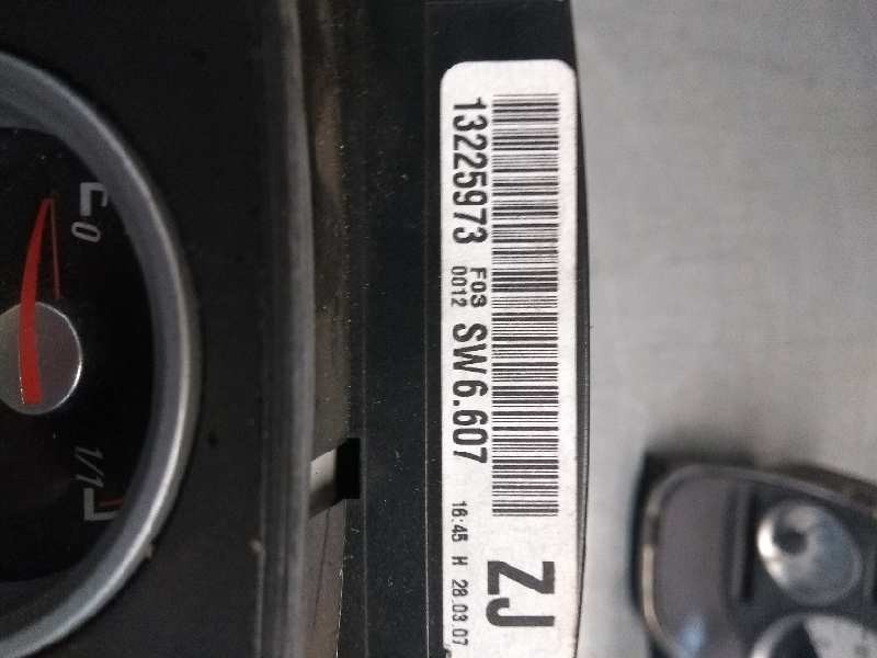 Recambio de cuadro instrumentos para opel astra gtc 1.8 16v referencia OEM IAM 13225973 ZJ SW6607 Recambio de cuadro instrumentos para opel astra gtc 1.8 16v referencia OEM IAM 13225973 ZJ SW6607