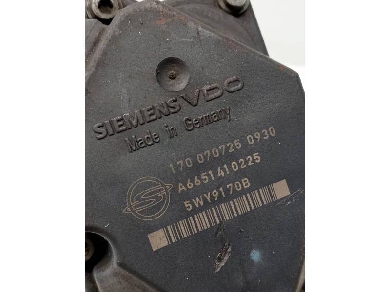 Recambio de caja mariposa para ssangyong rexton rx 270 plus / 270 xdi plus referencia OEM IAM A6651410225 5WY9170B 