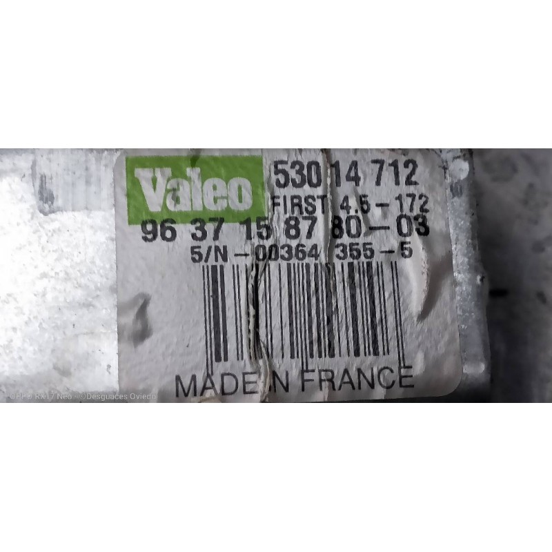 Recambio de motor limpia trasero para peugeot 307 berlina (s2) x-line referencia OEM IAM 9637158780 53014712 