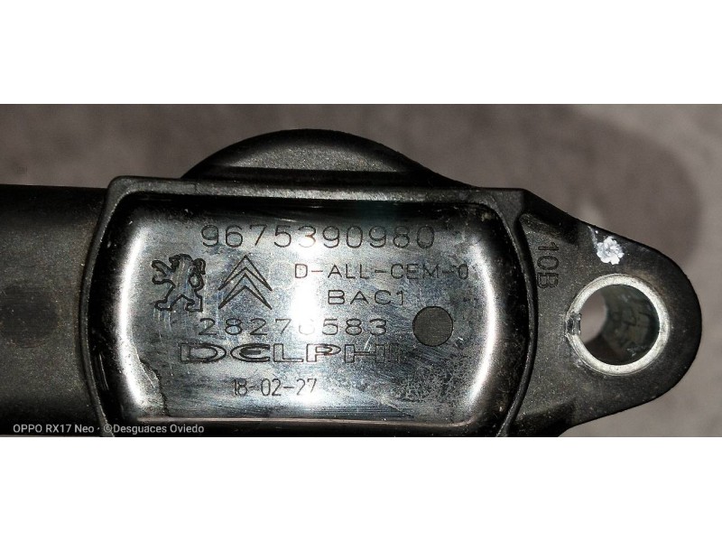 Recambio de bobina encendido para peugeot 2008 (--.2013) style referencia OEM IAM 9675390980 28276583 