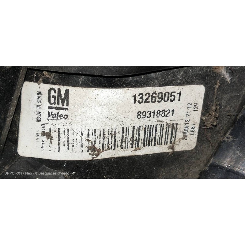 Recambio de piloto trasero derecho para opel corsa d ´´111 years´´ referencia OEM IAM 13269051 89318821 