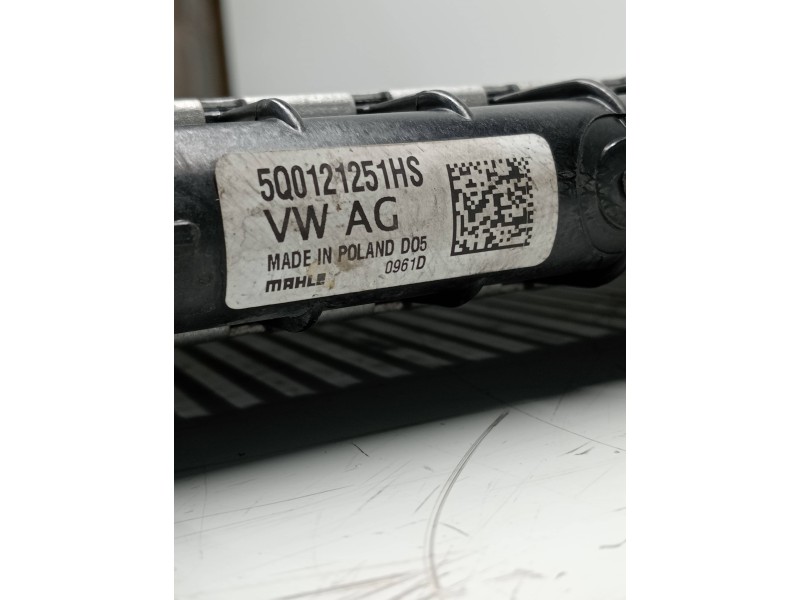 Recambio de radiador agua para seat leon (kl1) style referencia OEM IAM 5Q0121251HS  