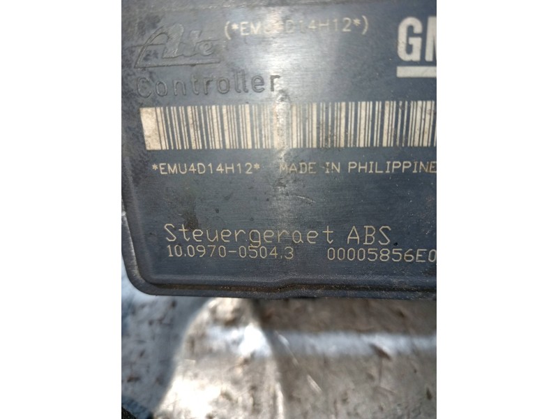 Recambio de abs para opel astra h berlina elegance referencia OEM IAM 10097005043 244478336279 10020700204