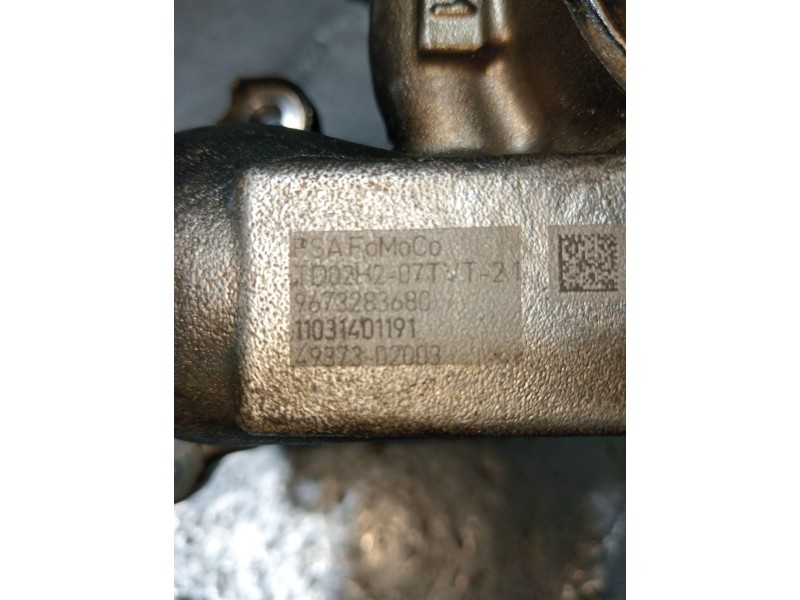 Recambio de turbocompresor para citroen c3 exclusive referencia OEM IAM TD02H207TVT21 9673283680 4937302003