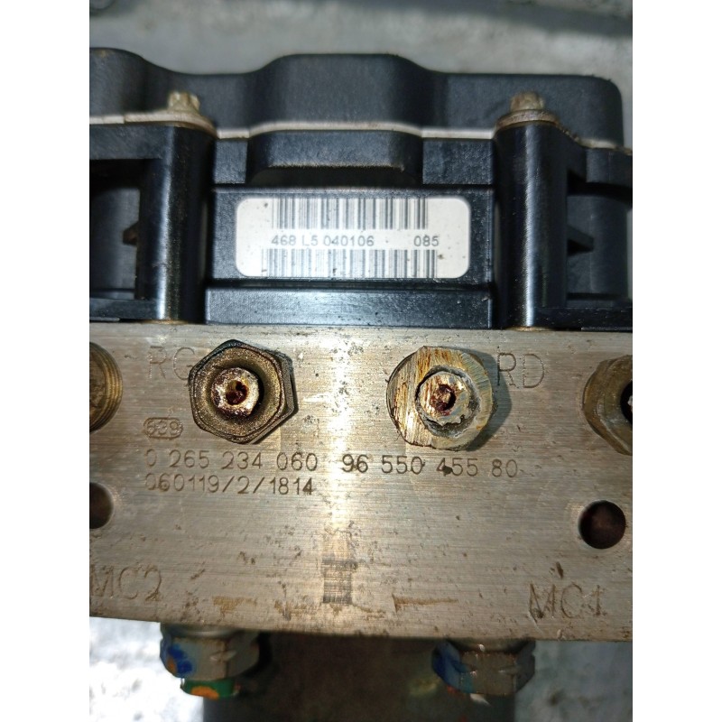 Recambio de abs para citroen xsara picasso 1.6 hdi 110 sx top referencia OEM IAM 0265234060 9655045580 