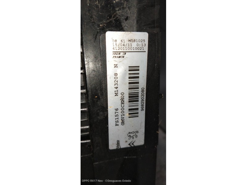 Recambio de electroventilador para citroen c3 lx referencia OEM IAM 9682902080  