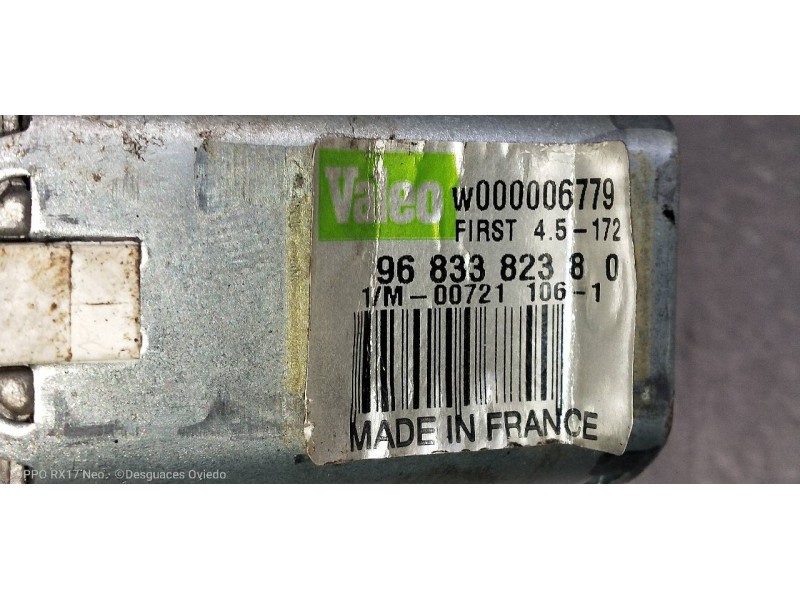 Recambio de motor limpia trasero para citroen c3 lx referencia OEM IAM 9683382380 W000006779 