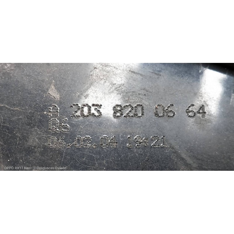 Recambio de piloto trasero derecho para mercedes clase c (w203) sportcoupe c 220 cdi (203.706) referencia OEM IAM A2038200664  