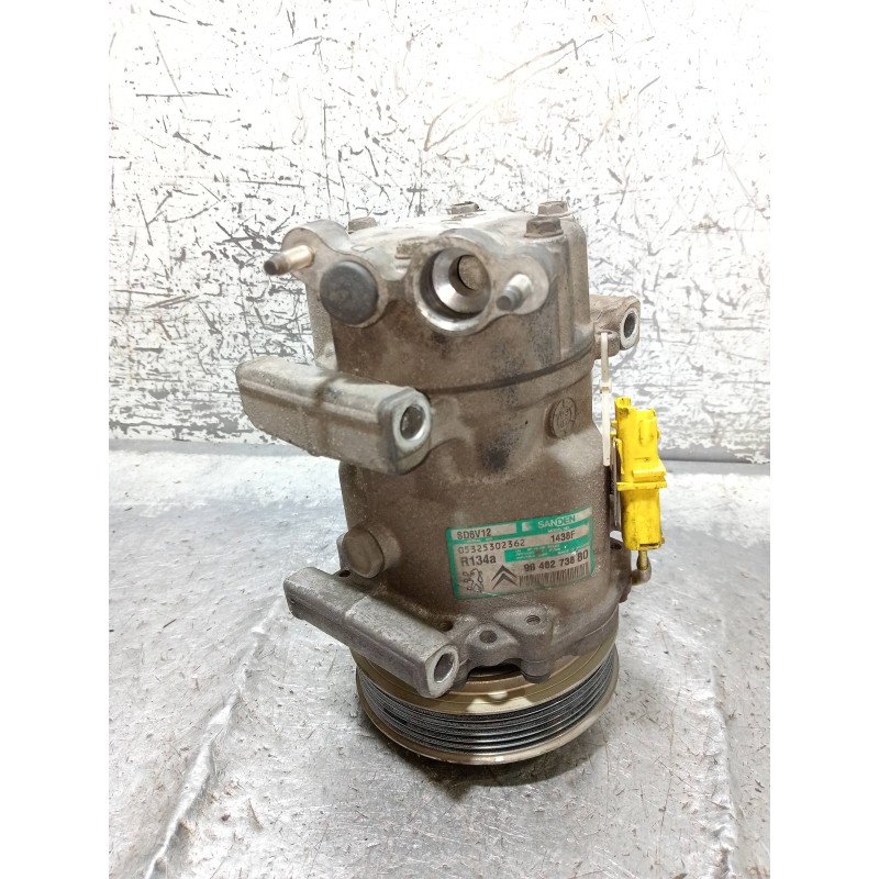 Recambio de compresor aire acondicionado para citroen xsara berlina 1.6i 16v premier referencia OEM IAM SD6V121438F 9646273880 