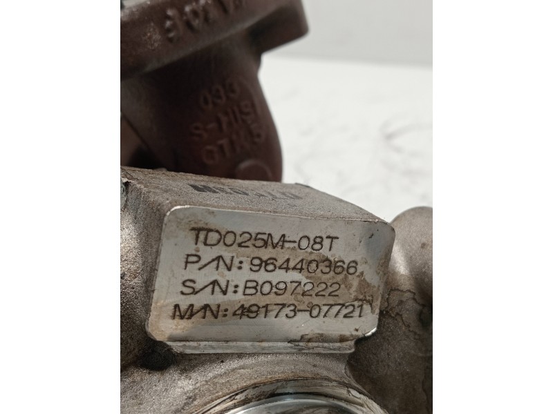 Recambio de turbocompresor para chevrolet lacetti cdx referencia OEM IAM 4917307721 96440366 TD025M08T