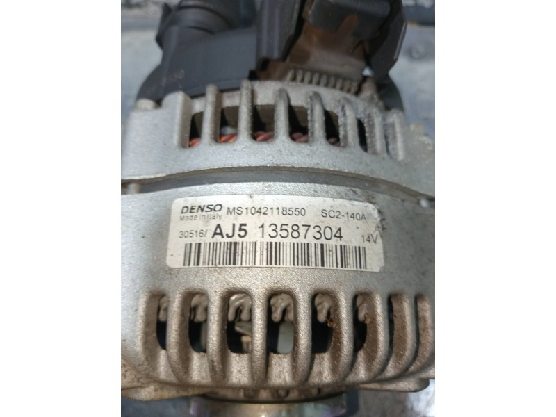 Recambio de alternador para opel zafira (c) referencia OEM IAM 13587304  