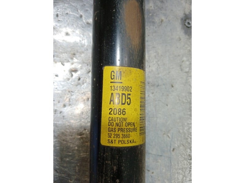 Recambio de amortiguador trasero izquierdo para opel zafira (c) referencia OEM IAM 13419902 522953660 