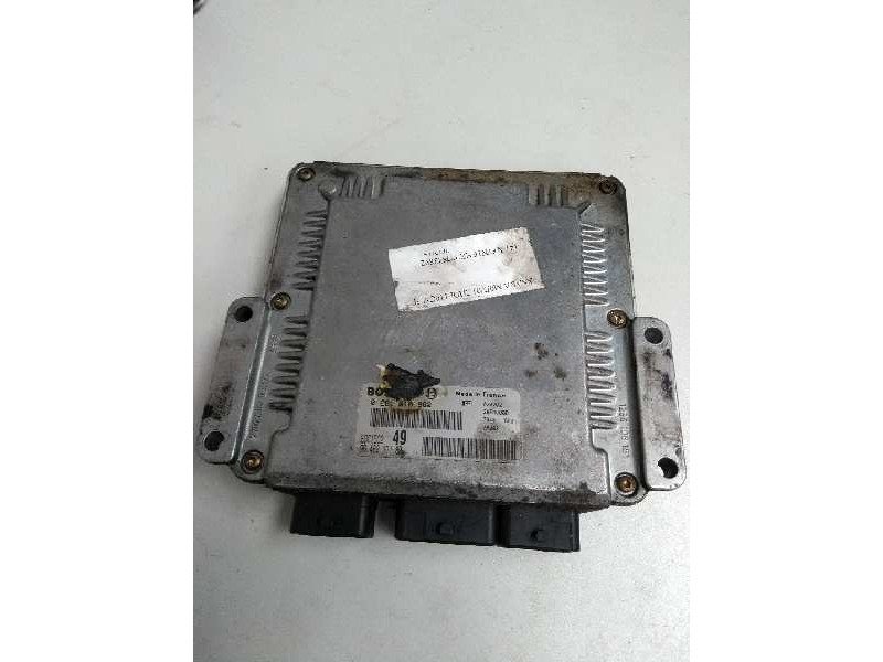 Recambio de centralita motor uce para citroen xsara berlina 2.0 hdi referencia OEM IAM 0281010962 9646217180 EDC15C2 49