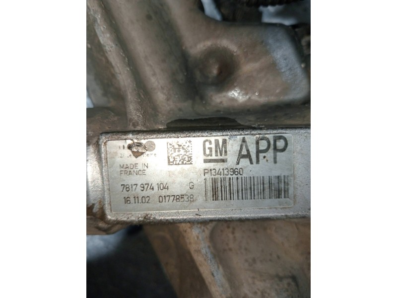 Recambio de cremallera direccion para opel zafira (c) referencia OEM IAM P13413960 7817974104 01778538