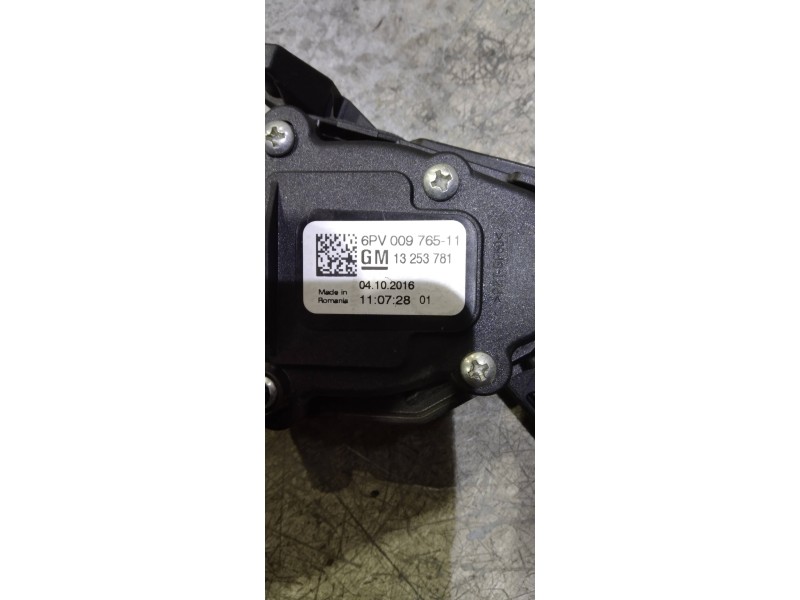 Recambio de potenciometro pedal para opel zafira (c) referencia OEM IAM 13253781 6PV00976511 