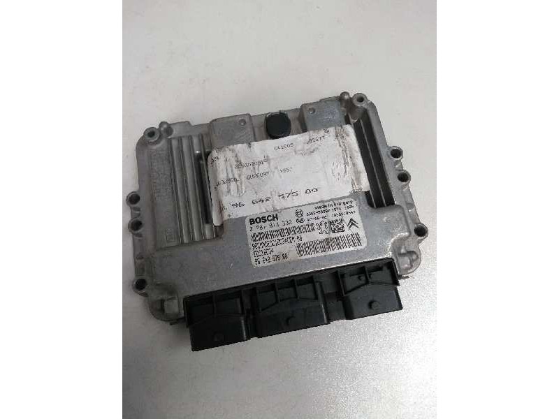 Recambio de centralita motor uce para citroen c4 berlina 1.6 16v hdi referencia OEM IAM 0281013332 9664257580 EDC16C34