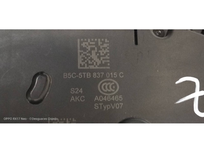 Recambio de motor cierre centralizado delantero izquierdo para seat leon (kl1) style referencia OEM IAM 5TB837015C  
