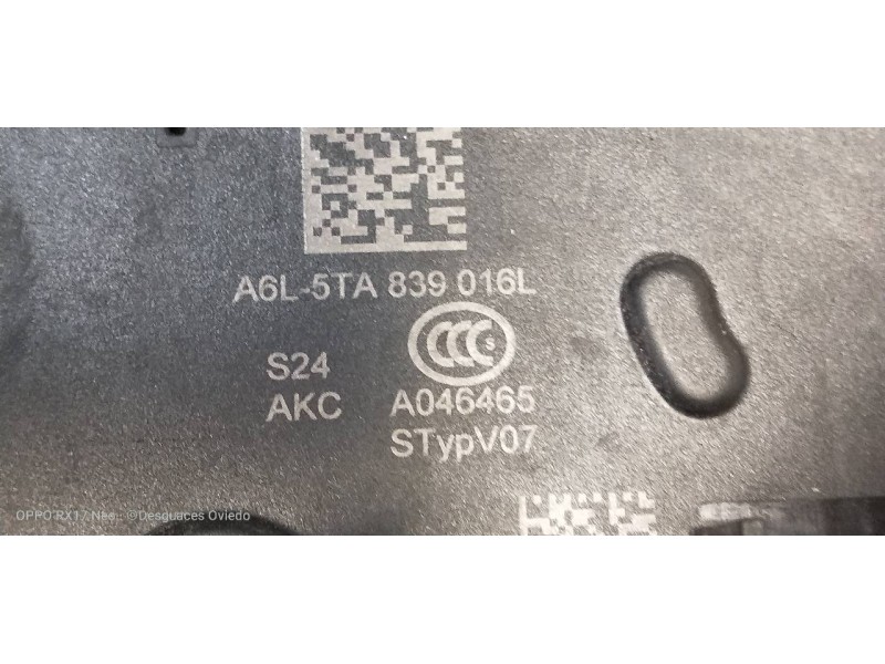 Recambio de motor cierre centralizado trasero derecho para seat leon (kl1) style referencia OEM IAM 5TA839016L  