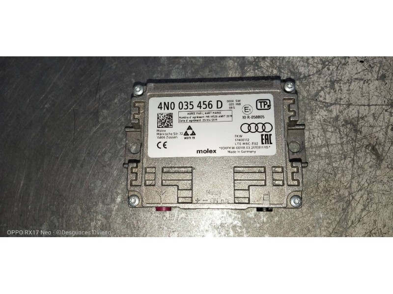 Recambio de modulo electronico para seat leon (kl1) style referencia OEM IAM 4N0035456D  