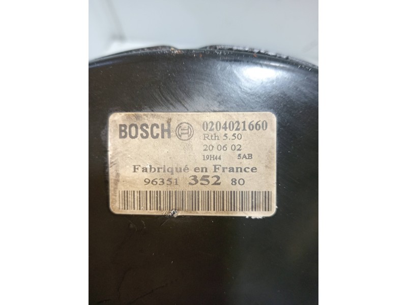 Recambio de servofreno para citroen xsara picasso 2.0 hdi referencia OEM IAM 0204021660 9635135280 