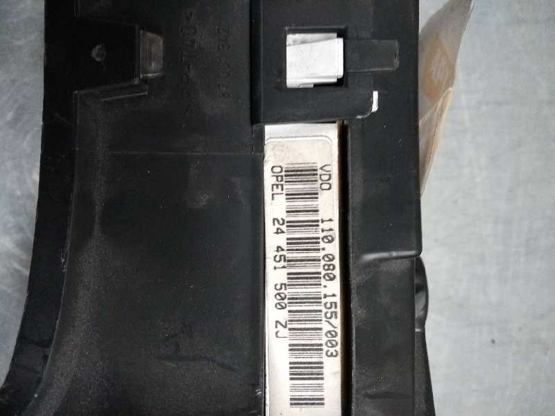 Recambio de cuadro instrumentos para opel astra g berlina 2.0 dti referencia OEM IAM 24451500 ZJ 