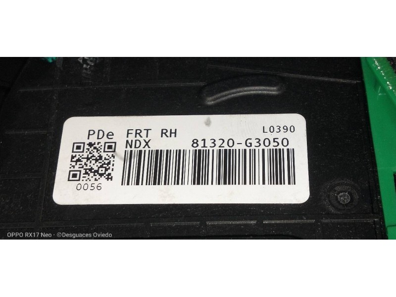 Recambio de motor cierre centralizado delantero derecho para hyundai i30 (pd) essence referencia OEM IAM 81320G3050  