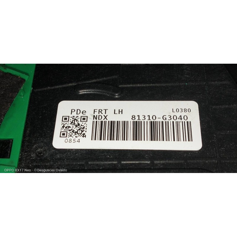 Recambio de motor cierre centralizado delantero izquierdo para hyundai i30 (pd) essence referencia OEM IAM 81310G3040  