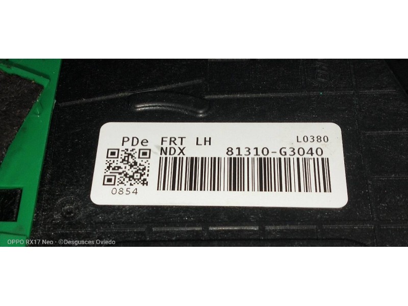 Recambio de motor cierre centralizado delantero izquierdo para hyundai i30 (pd) essence referencia OEM IAM 81310G3040  
