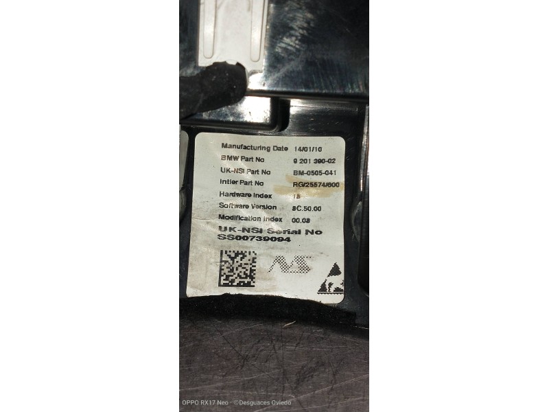 Recambio de cuadro cuentarevoluciones para mini mini (r56) cooper referencia OEM IAM 920139002  