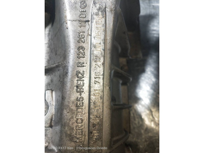 Recambio de caja cambios para mercedes clase c (w201) berlina 1.8 e 190 (201.018) referencia OEM IAM 2012600001 716212 00058150