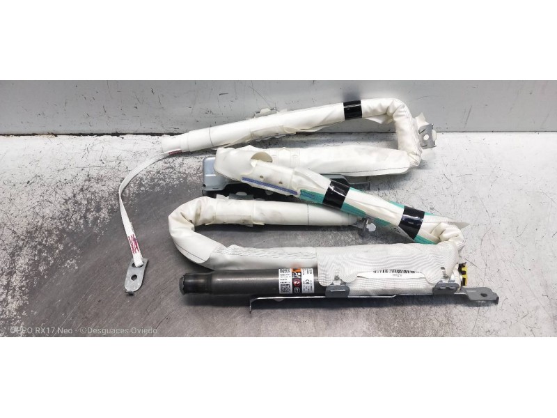 Recambio de airbag cortina delantero derecho para opel zafira (c) referencia OEM IAM 13251624 616557901F 367416257 