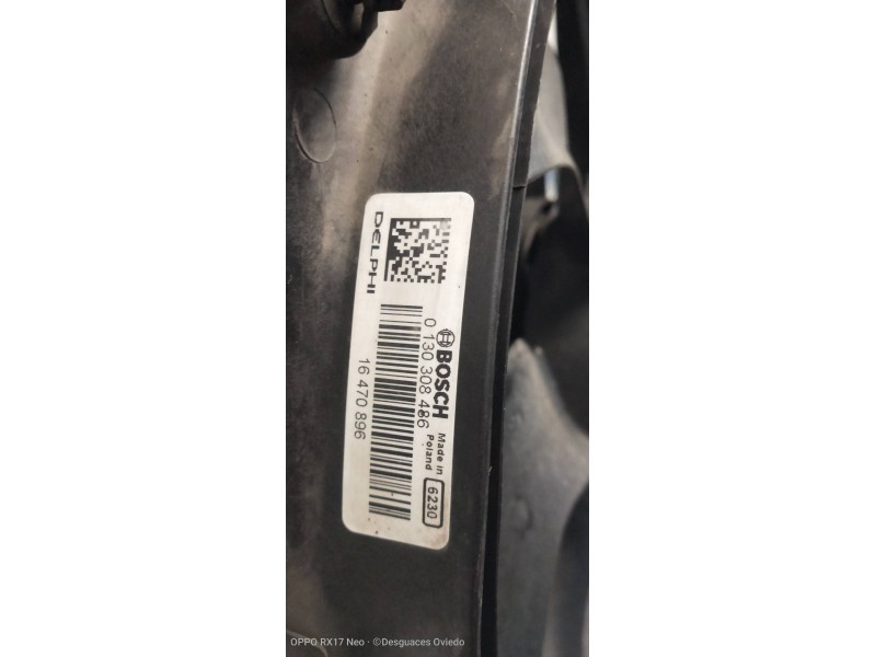 Recambio de electroventilador para opel zafira (c) referencia OEM IAM 0130308486 16470896 