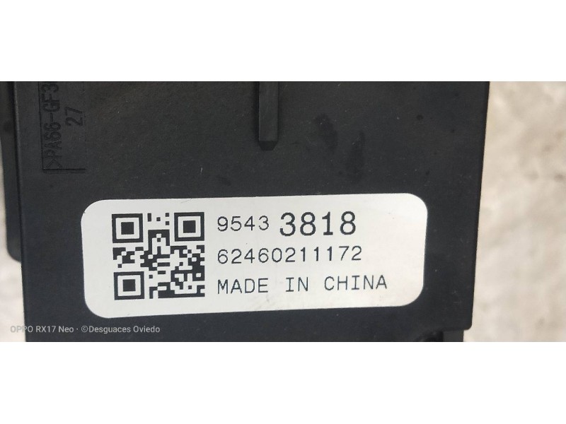 Recambio de mando limpia para opel zafira (c) referencia OEM IAM 95433818  