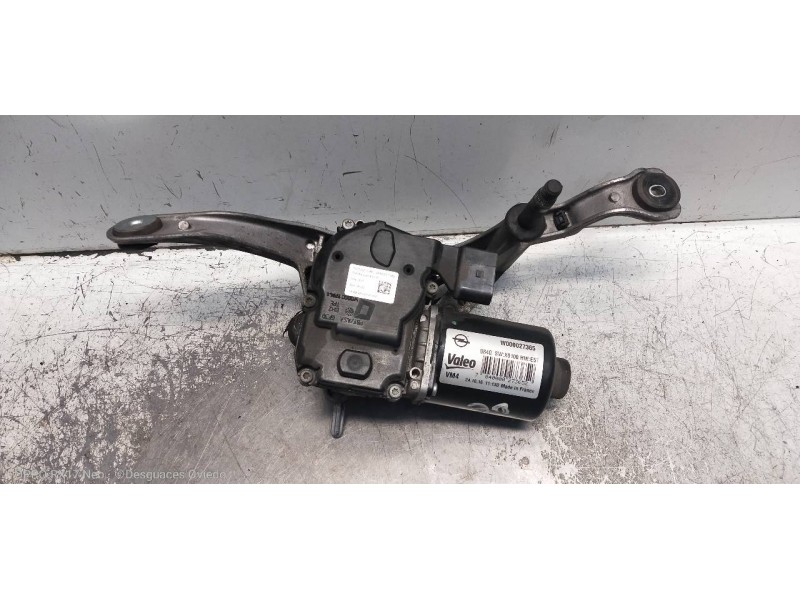 Recambio de motor limpia delantero para opel zafira (c) referencia OEM IAM W000027365 W000027199 