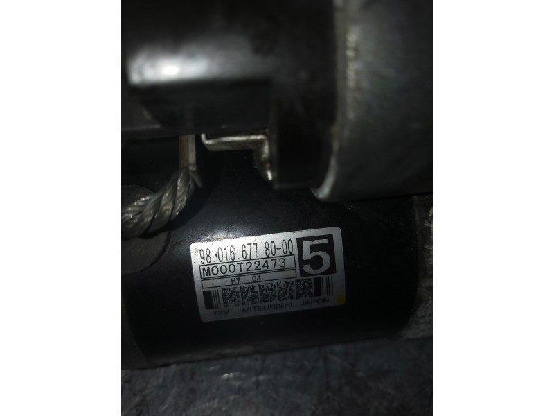 Recambio de motor arranque para peugeot 3008 gt line referencia OEM IAM M000T22473 980166778000 