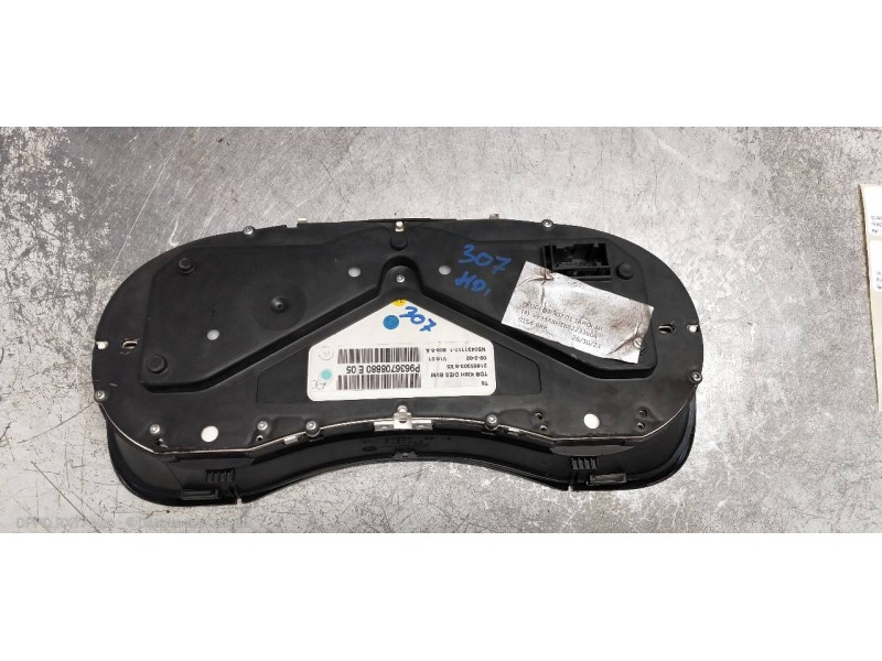 Recambio de cuadro instrumentos para peugeot 307 (s1) xn referencia OEM IAM P9636708880E  