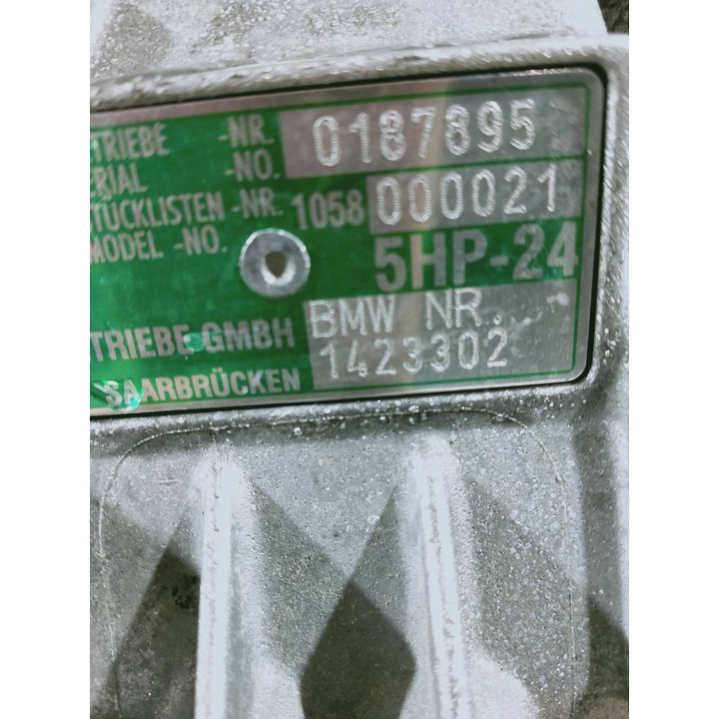 Recambio de caja cambios para bmw serie 7 (e38) 740il automático referencia OEM IAM 5HP240187895 1058 000021 1423302 AUTOMAT