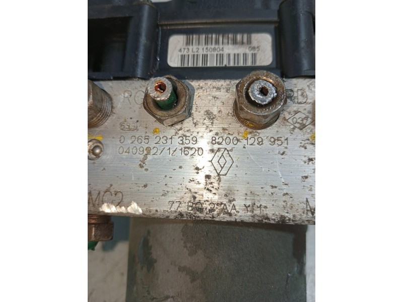 Recambio de abs para renault modus confort dynamique referencia OEM IAM 0265231359 8200129951 