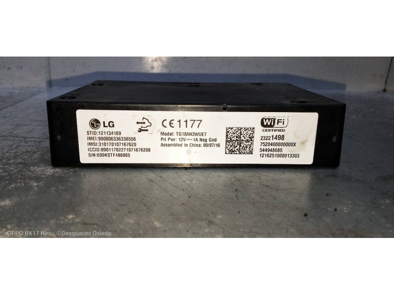 Recambio de modulo electronico para opel zafira (c) referencia OEM IAM 23221498 544948685 