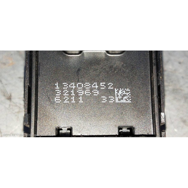 Recambio de mando elevalunas trasero izquierdo para opel zafira (c) referencia OEM IAM 13408452  