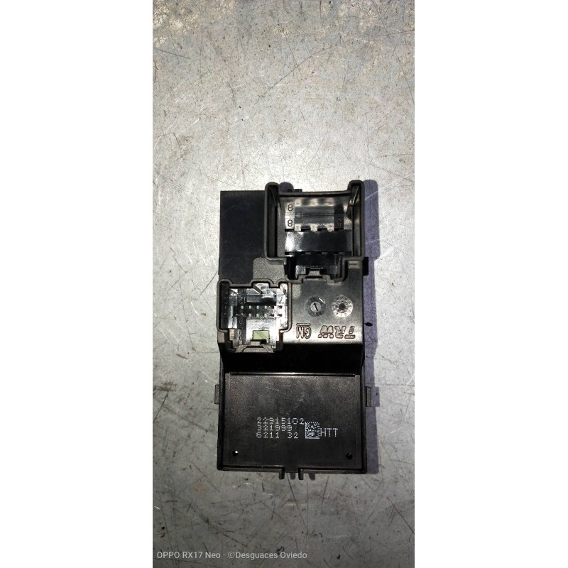 Recambio de mando elevalunas delantero derecho para opel zafira (c) referencia OEM IAM 22915102  