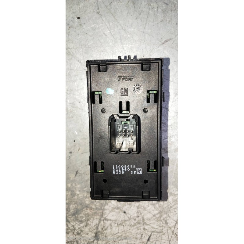 Recambio de mando elevalunas delantero izquierdo para opel zafira (c) referencia OEM IAM 13408458  