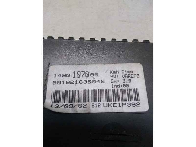 Recambio de cuadro instrumentos para citroen c8 2.0 hdi fap cat referencia OEM IAM 1490107080 501021630040 