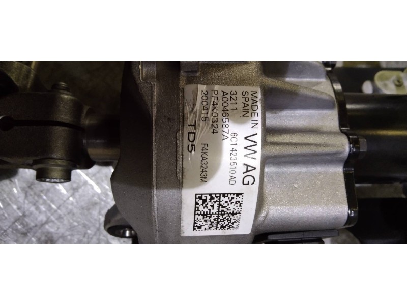 Recambio de columna direccion para volkswagen polo (6c1) advance bluemotion referencia OEM IAM 6C1423510AD A0046587A 