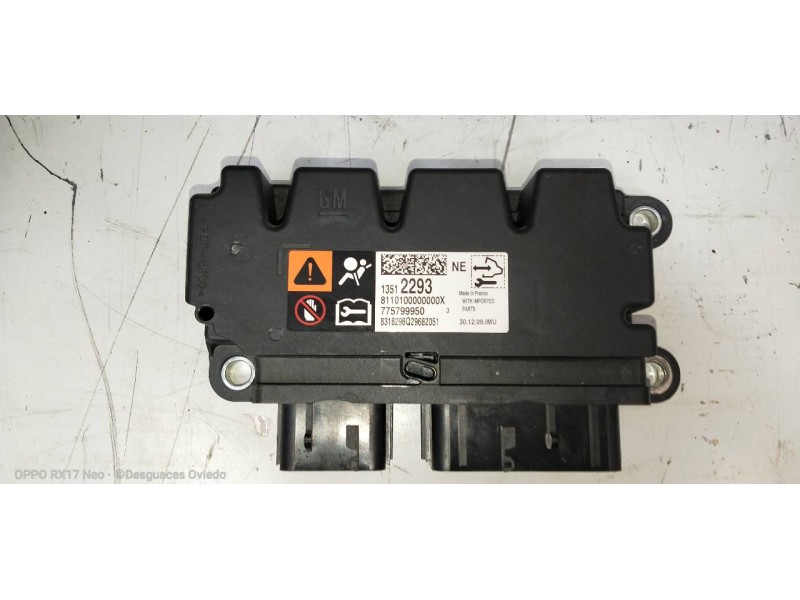 Recambio de kit airbag para opel zafira (c) referencia OEM IAM   