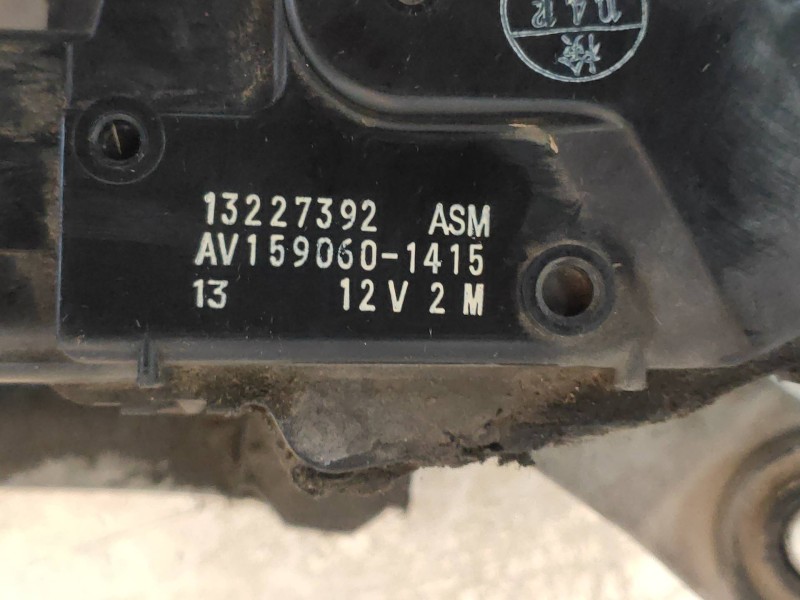 Recambio de motor limpia delantero para opel insignia berlina cosmo referencia OEM IAM AV1590601415 13227392 