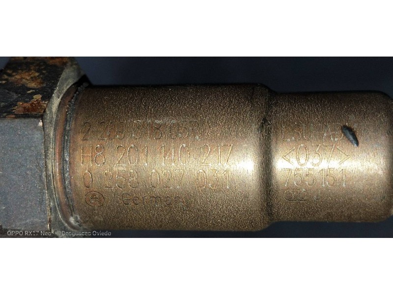 Recambio de sonda lambda para dacia logan ii ambiance referencia OEM IAM H8201140217 0258027031 