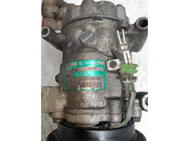 Recambio de compresor aire acondicionado para renault modus confort dynamique referencia OEM IAM SD6V121452B 8200365787 